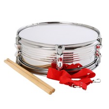 13inch Snare Drum Rhythm Marching Drum with Drumsticks Percussion Instrument for