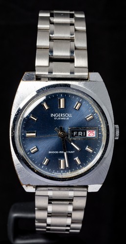Ingersoll blue dial - blue,