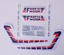 Fantic 200 Decal Kit Twinshock
