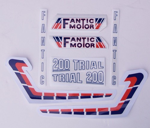 Fantic 200 decal kit - 200,