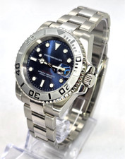 Seiko Mod WATCH YATCHTEIKO powered by Seiko Automatic Movement NH35 -BLUE SILV-