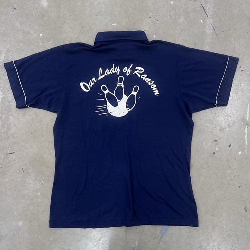 Vintage bowling shirt - bowling,