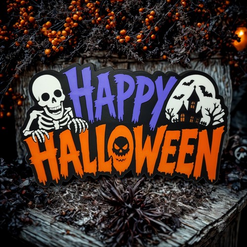 Happy halloween skeleton free - happy,