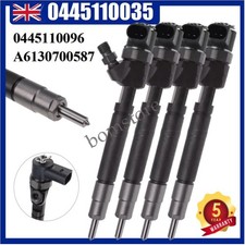 New 4X Diesel Injector A6130700587 0445110096 for Mercedes Vito V220 CDI V200