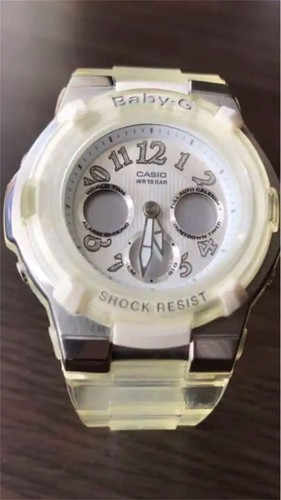 Shock baby watch white - baby-g,