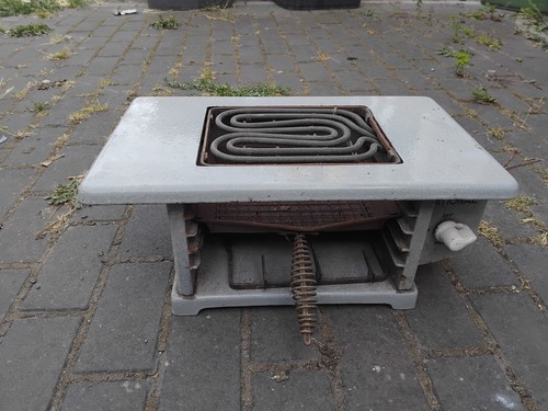 Antique grill cooker - antique,