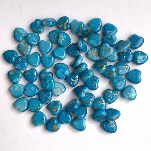 25x turquoise blue gold - 25x,
