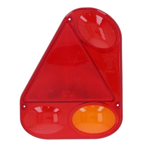 Trailer light lens radex - trailer,