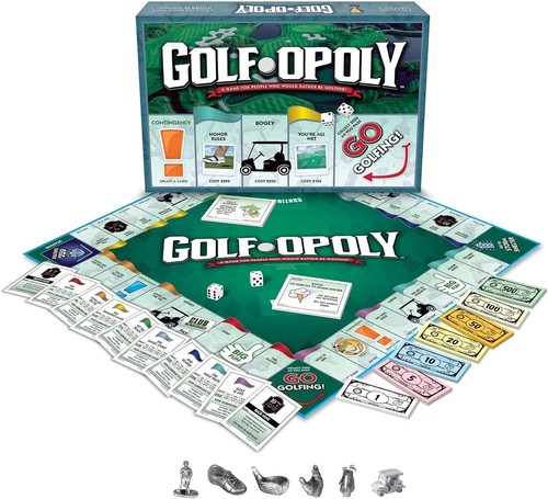 Golf opoly - (golf, monopoly)