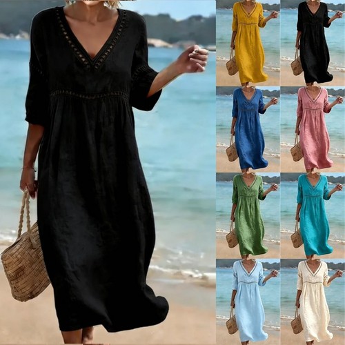Women neck linen - women's,