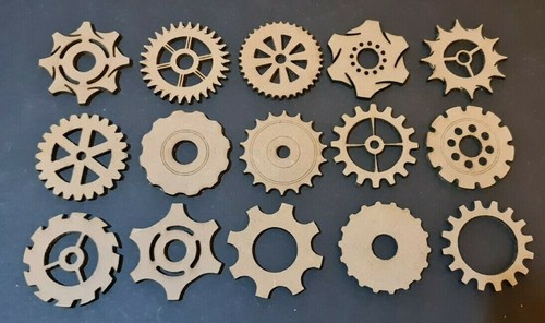 15x mixed cogs gears - /,
