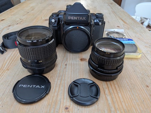 Pentax 67ii camera smc - 67ii, +