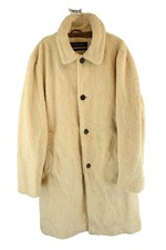 ZARA MAN Beige Pile Coat size