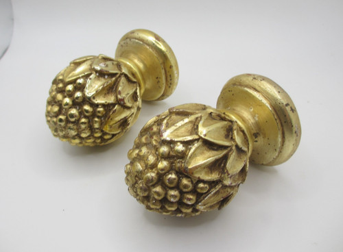 Resin curtain pole - curtain, ends