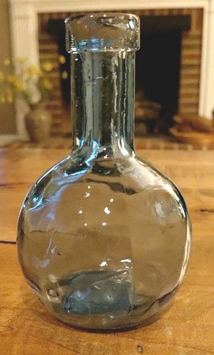 Vintage blue vase - vintage, bottle