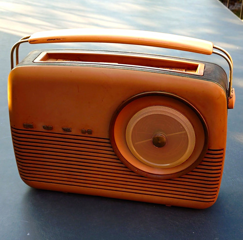 Bush vintage portable radio - bush,