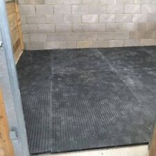 Black Stable Horse Floor Matting EVA 24mm EVA Cushioned Flooring Mats