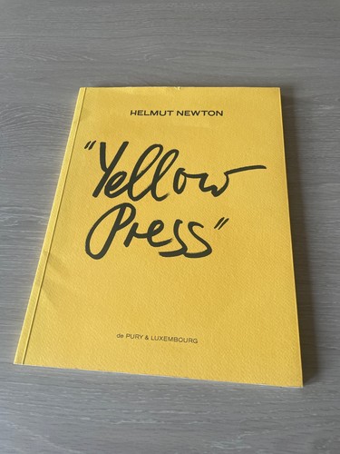 Helmut newton yellow press - helmut,