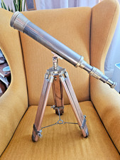 Nauticalia brass telescope on