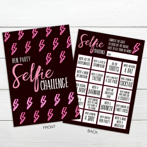 Hen party selfie challenge - selfie,