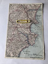 Devon: Postcard Map Unposted G
