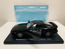 Toyota Supra 2.5GT Twin Turbo 1990 2 Open Door 1:24 DieCast Model Car New in Box