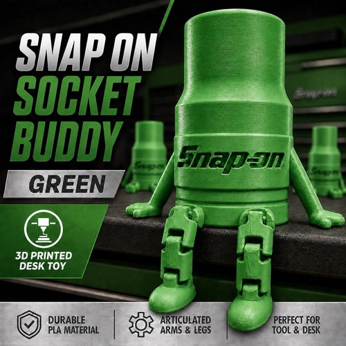 Snap toy toolbox socket - toy,