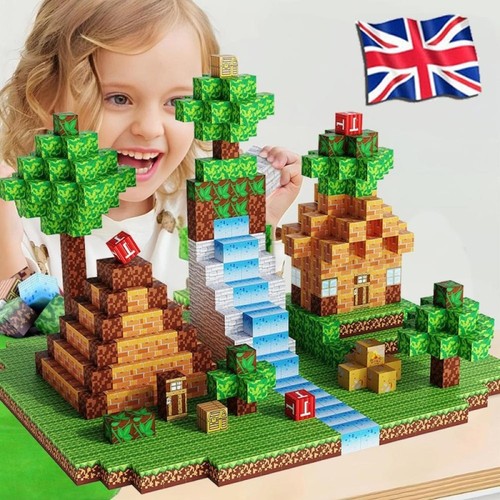 100pcs set minecraft magnetic - minecraft,