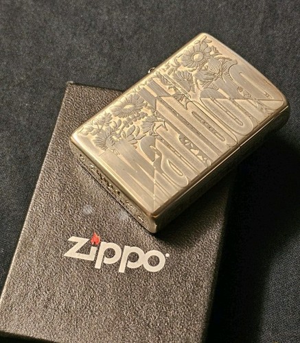 Zippo marlboro flower silver - marlboro,