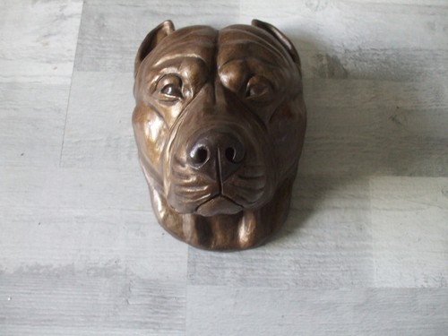 Large stone bronzed pit - large,