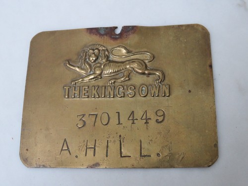 Wwi king own royal - king's, (royal