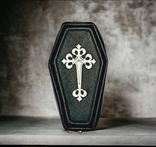 Gothic Coffin Crossbody Bag
