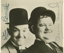 STAN LAUREL & OLIVER HARDY