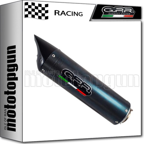 Exhaust racing carbon look gpr - carbon,