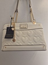 River Island Cream Heart Bag