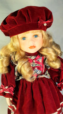 Porcelain Doll "Ursula" (345)
