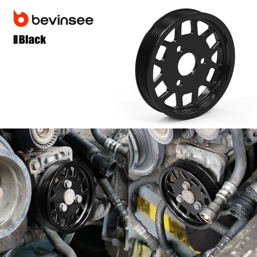 Power steering pump pulley - power,