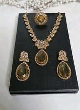 Champagne gold Necklace Set