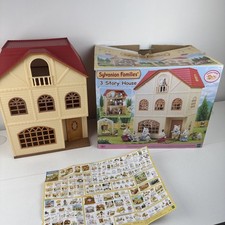 Sylvanian Families Red Roof 3 story house 2745 & boxed l@@k!!