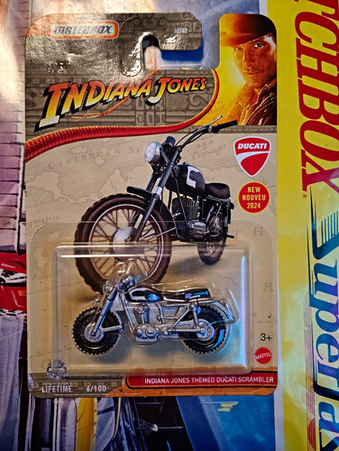 Matchbox indiana jones ducati - matchbox,
