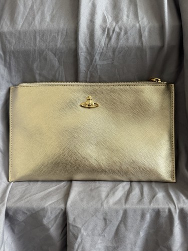 Vivienne westwood gold pouch - westwood,