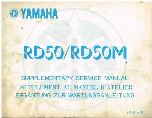 Yamaha rd50 rd50m original - yamaha,