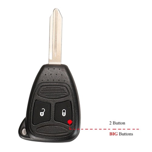 Button key shell with uncut - button,