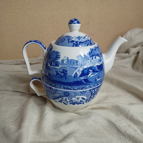 Spode blue italian - italian, tea