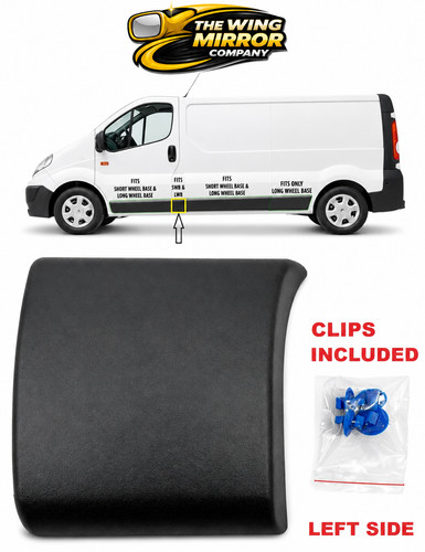 For vauxhall vivaro - left, side