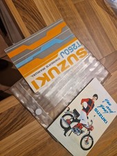 suzuki t250j owners manual and wallet