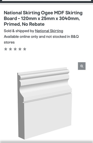 New national skirting - national, mdf