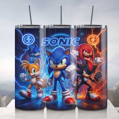 Personalised sonic hedgehog - personalised,