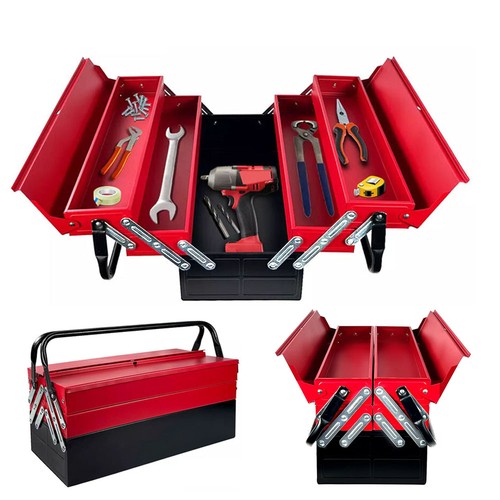 Metal cantilever toolbox heavy - toolbox,