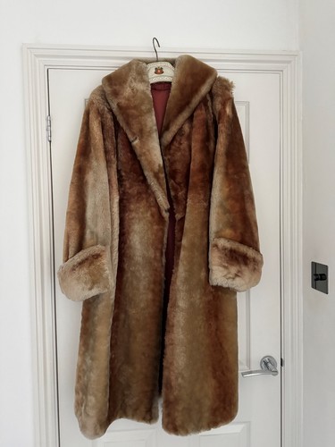 Vintage beaver lamb fur coat - fur,